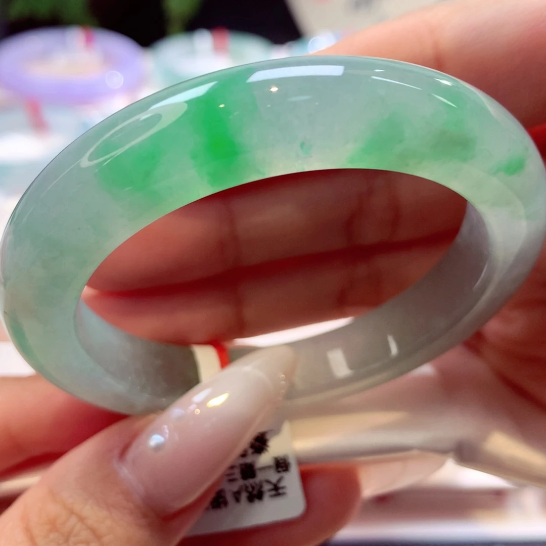 未镶嵌手镯翡翠正圈26号66