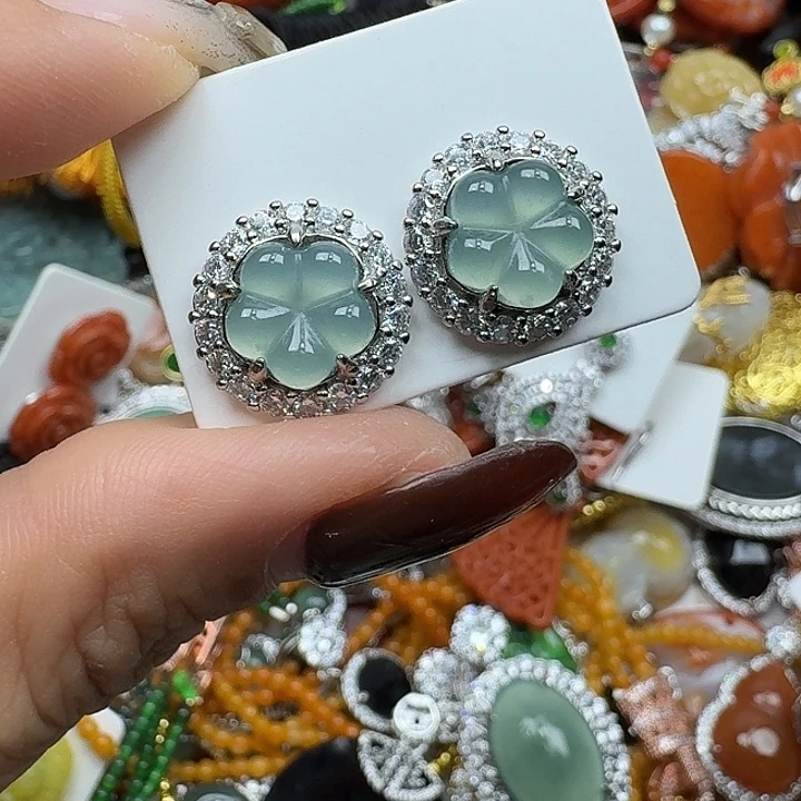 翡翠未镶嵌项链翡翠