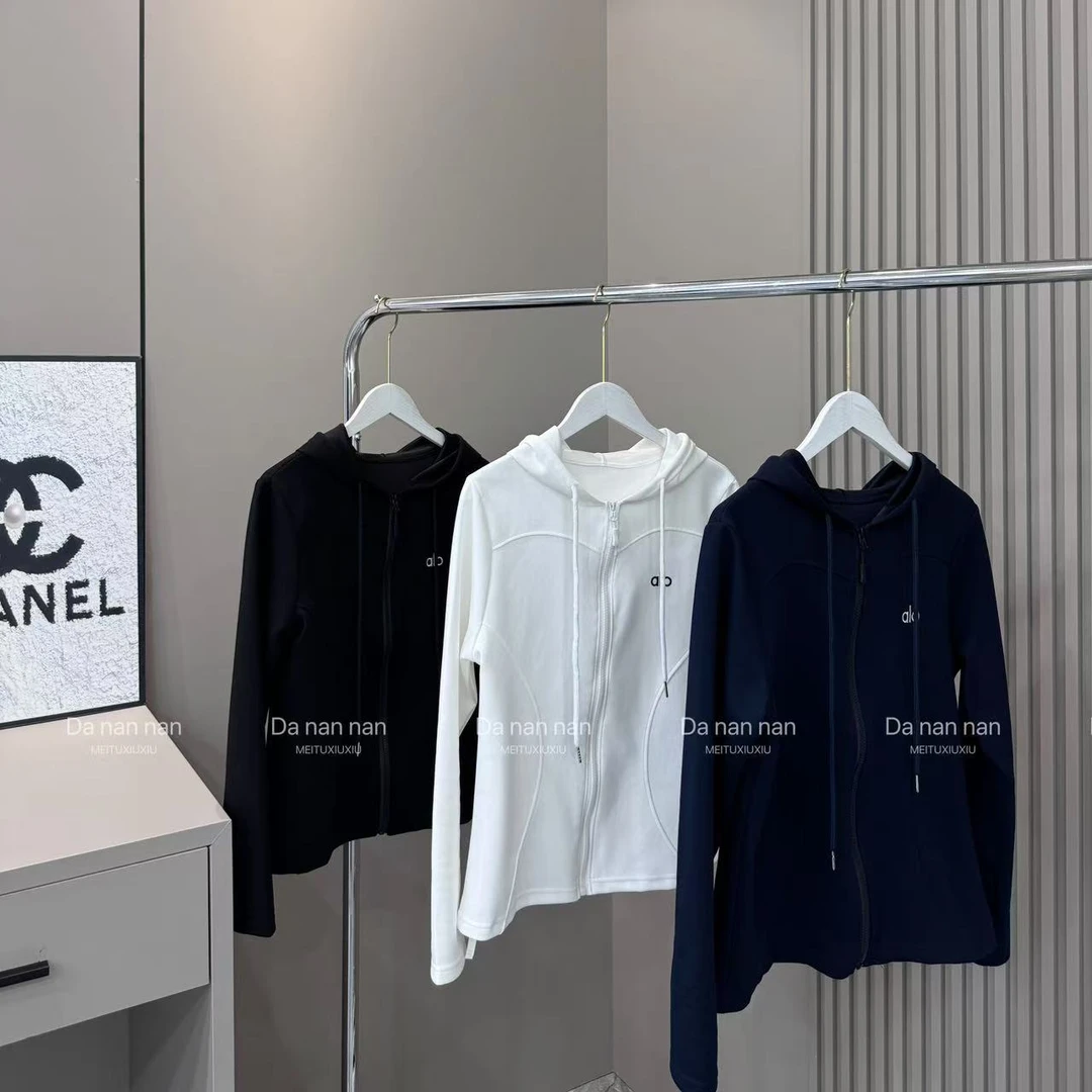 ajo连帽显瘦休闲外套