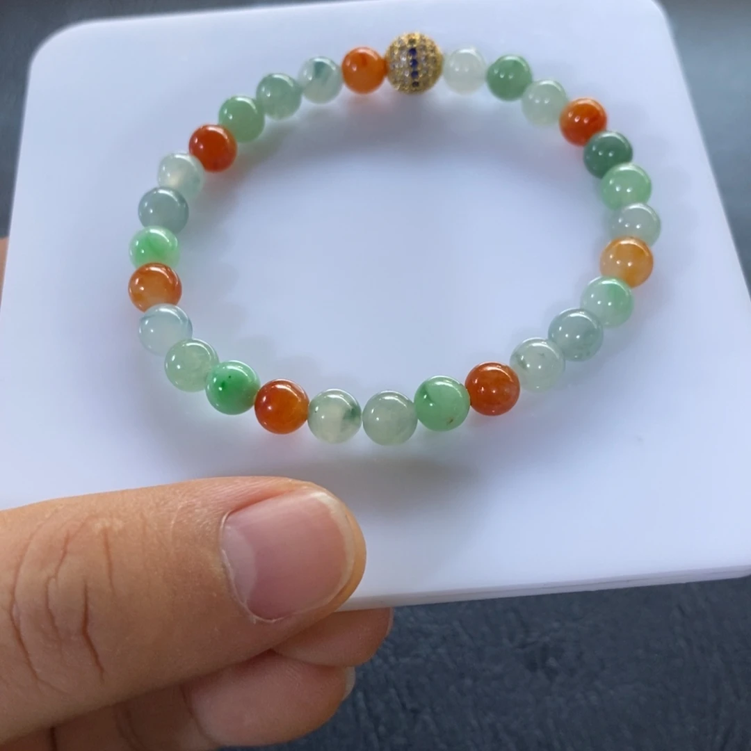 定制翡翠未镶嵌卡6.7