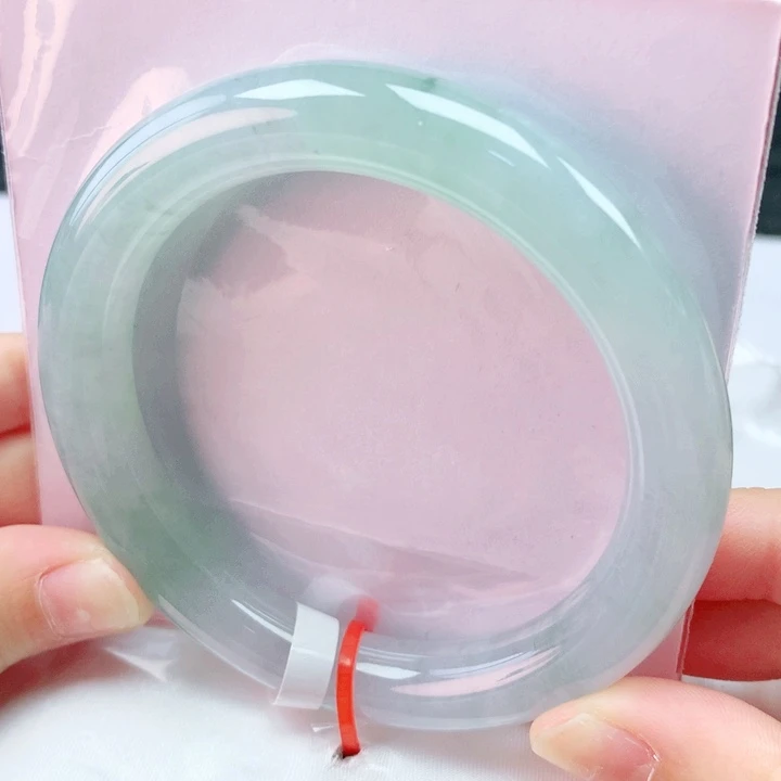 翡翠未镶嵌手镯56圈