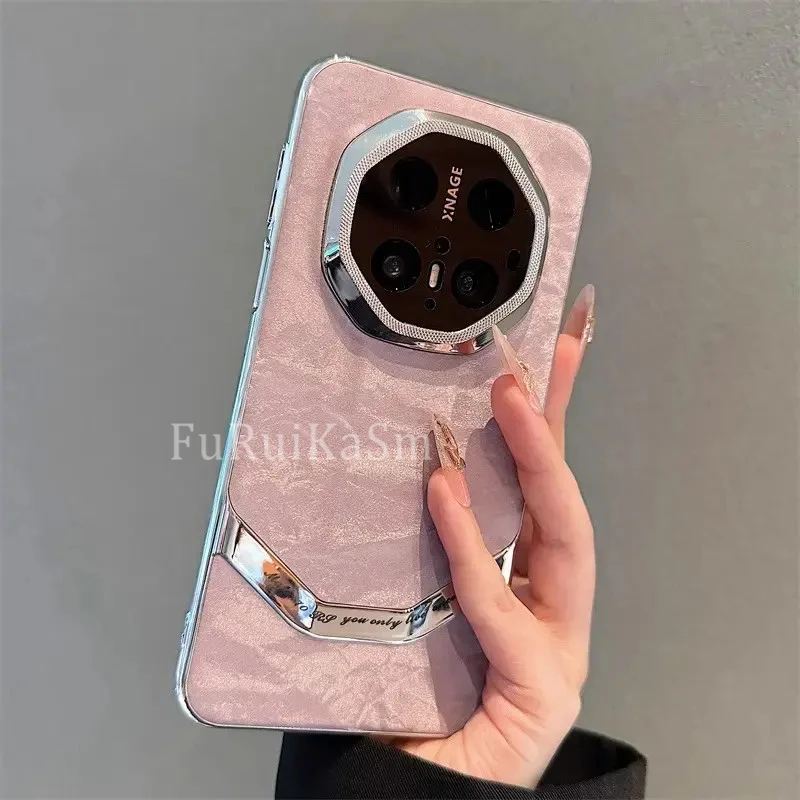 轻奢高级丝绒新款适用华为mate70rs非凡大师手机壳mate50/40pro女