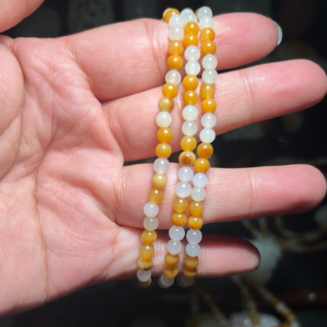 新疆和田料，卡4.5，137颗