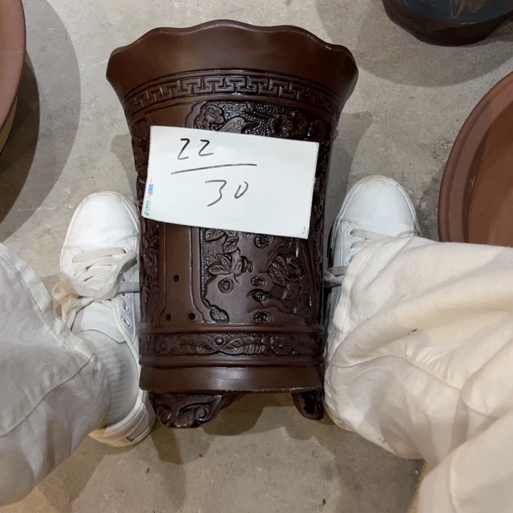 紫砂花盆紫砂的颜色