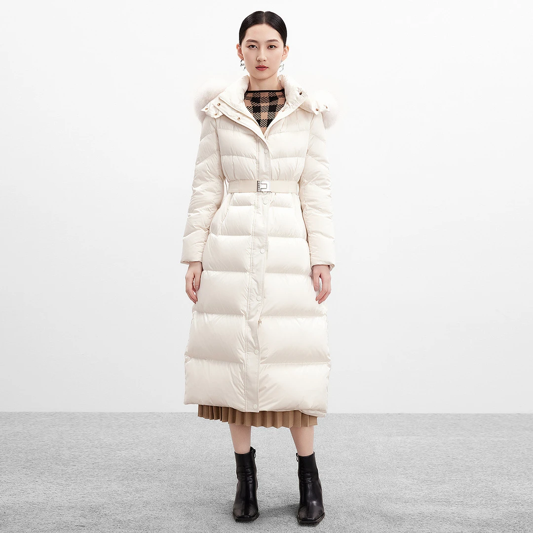 【众心专享价】【白鹅绒】商场同款修身御寒女冬季新款