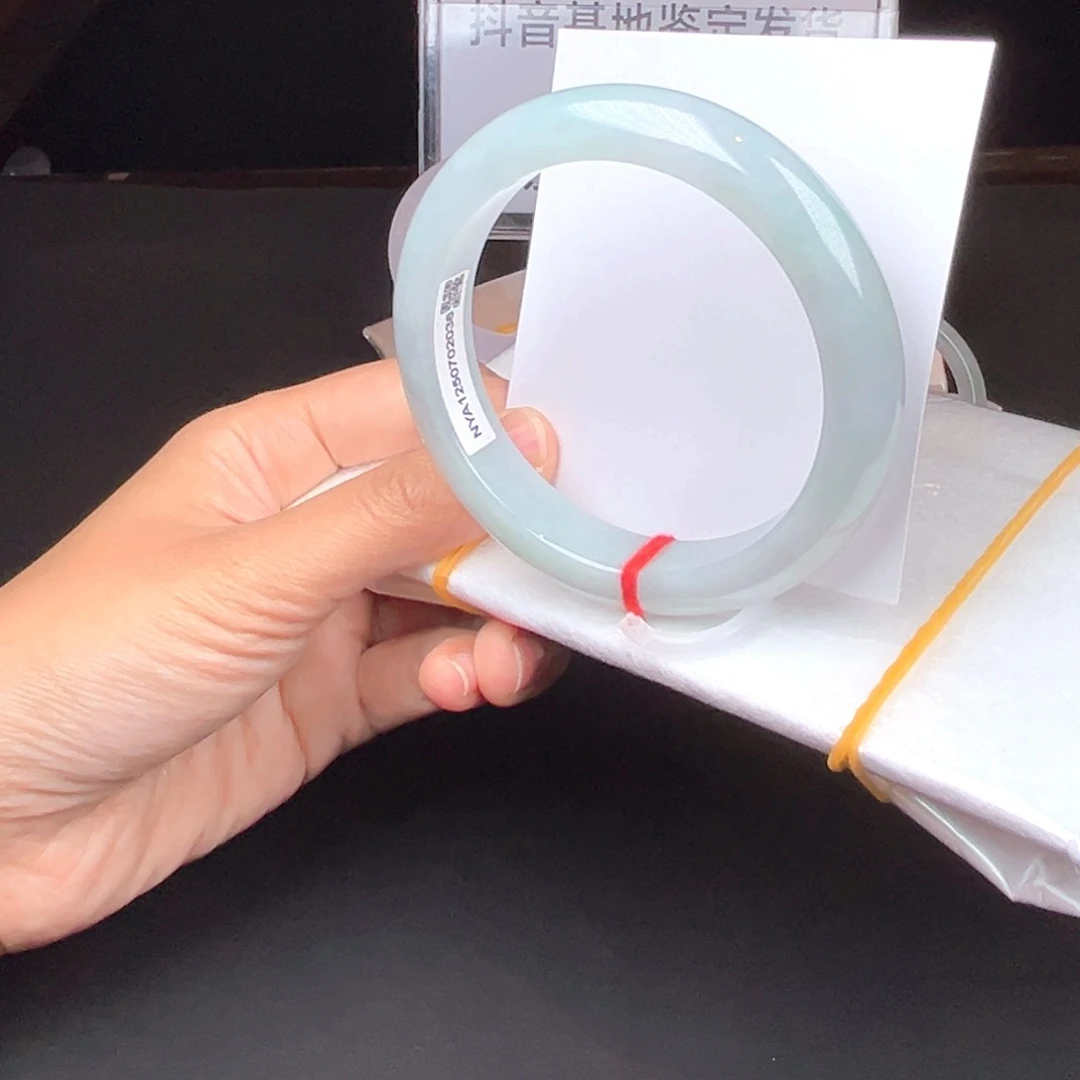 翡翠未镶嵌手镯正圈序号9