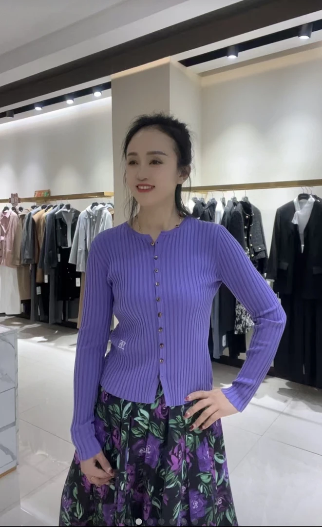 针织简约时尚针织开衫