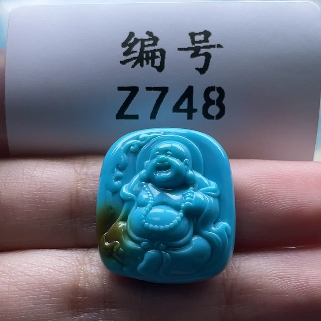 绿松石未镶嵌颈饰