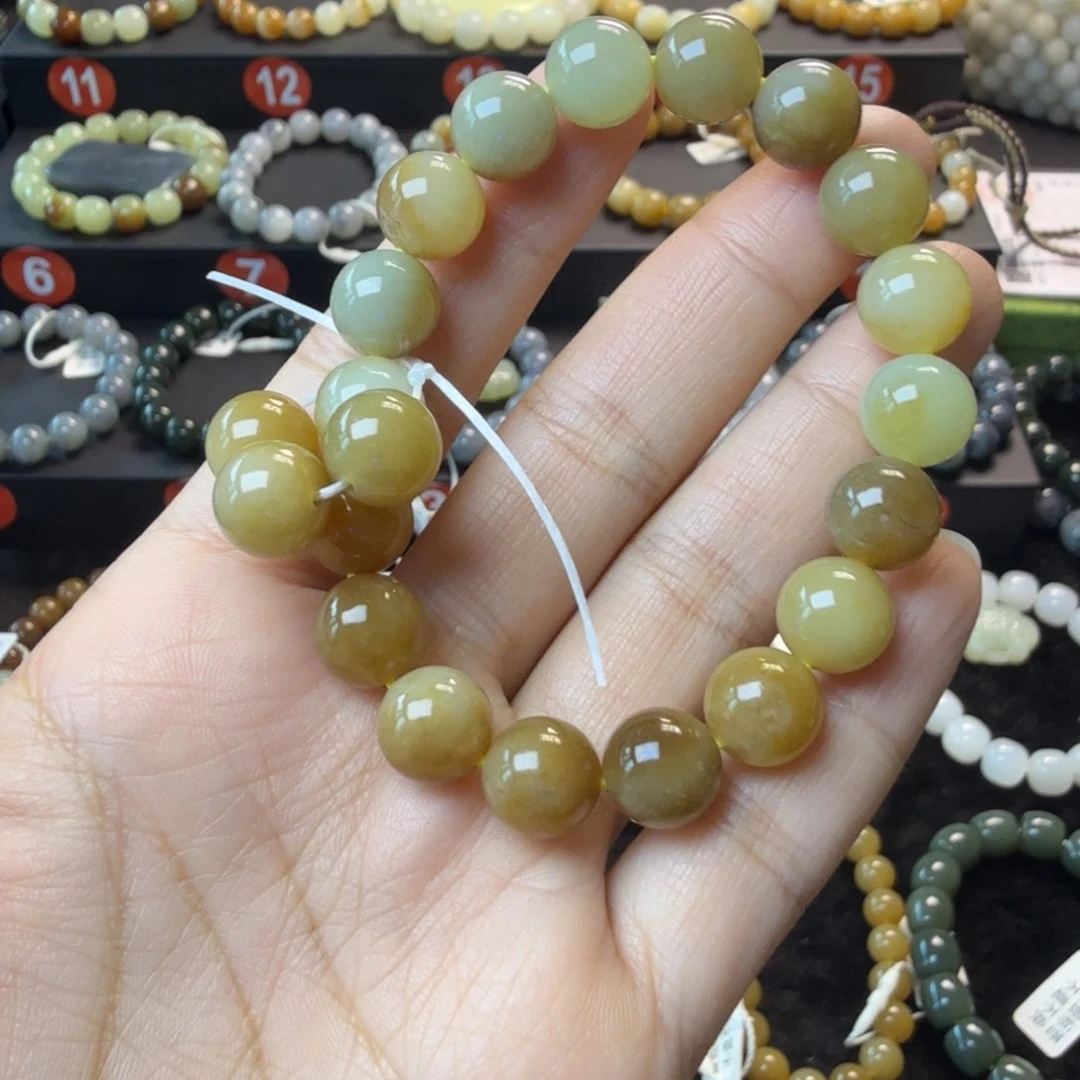 追***梦和田玉未镶嵌手链包容结构