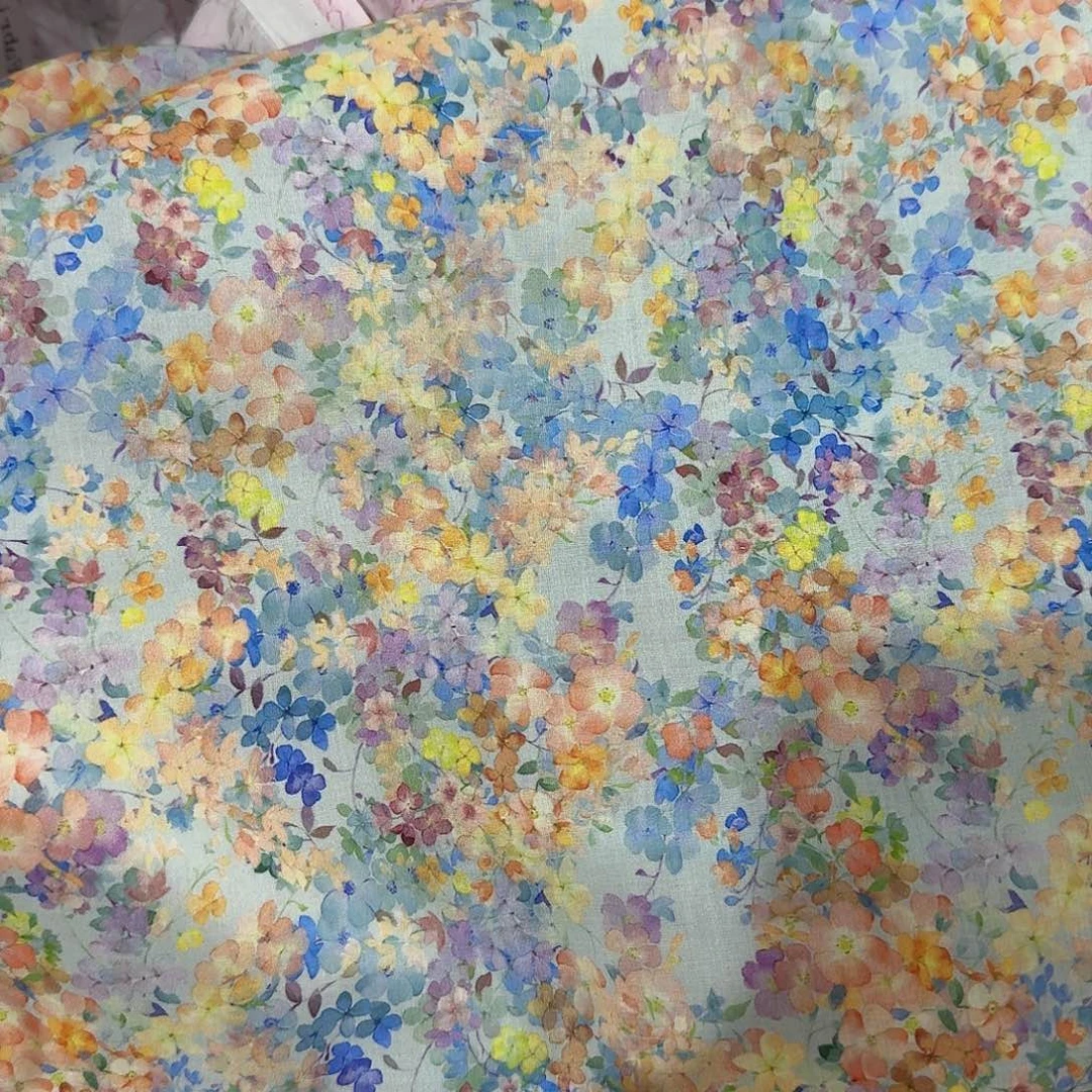 纯棉60支巴厘纱1米价X1.4米宽地