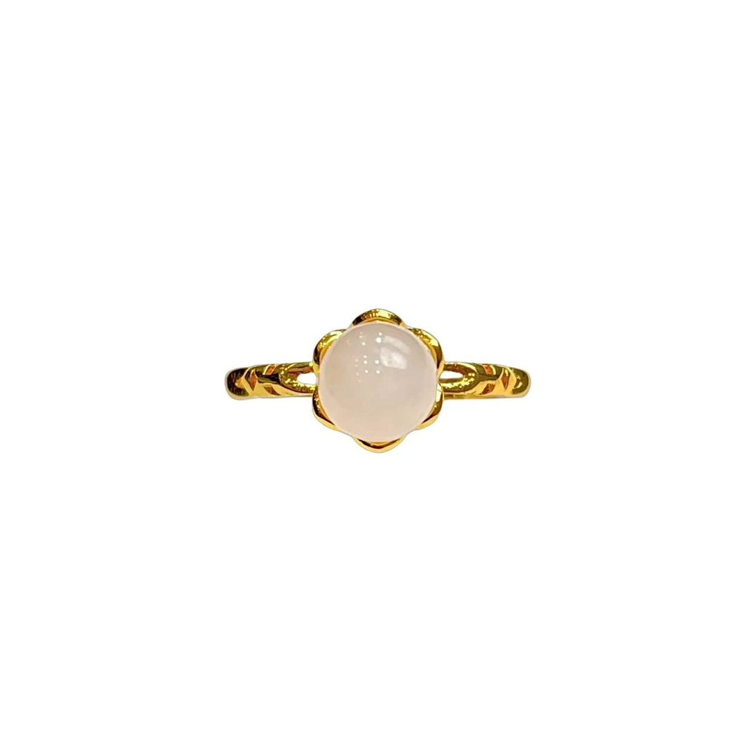 和田玉戒指（开口可调节） Y1029