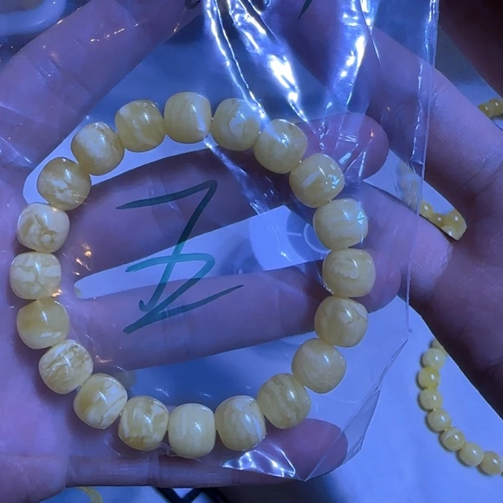 手链琥珀未镶嵌五*蜜蜡