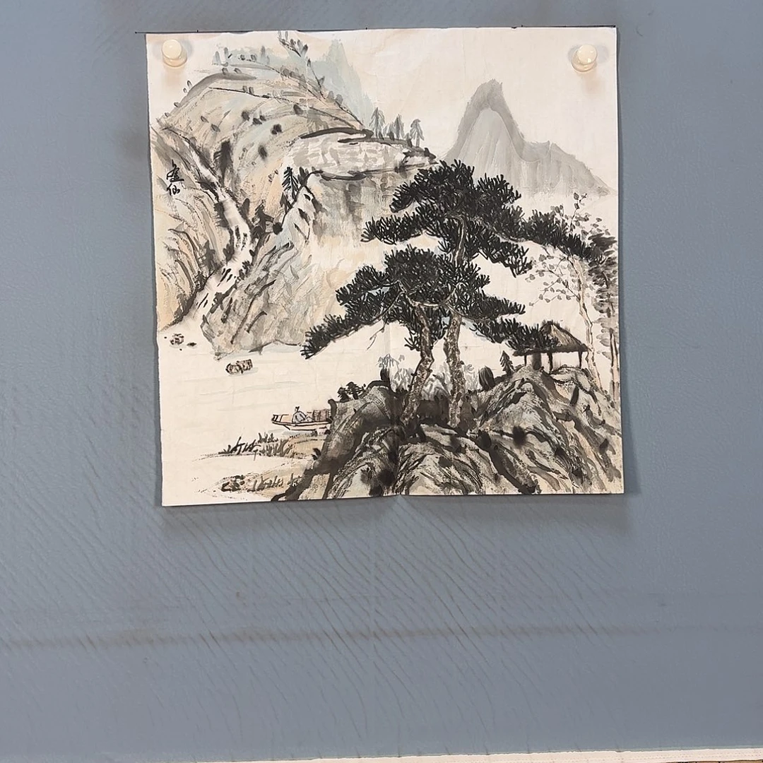 国画1203 牡丹一如您的脸颊