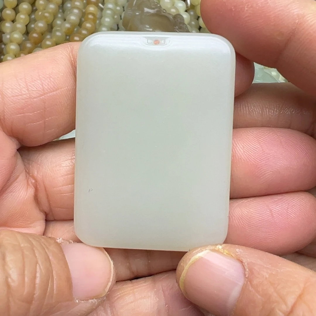 和田玉（糖玉）未镶嵌吊坠(不含链)