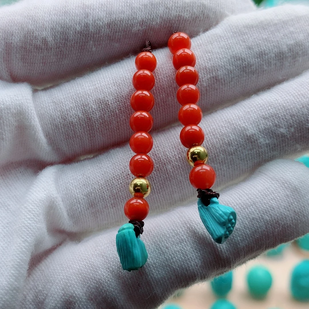 绿松石未镶嵌配饰