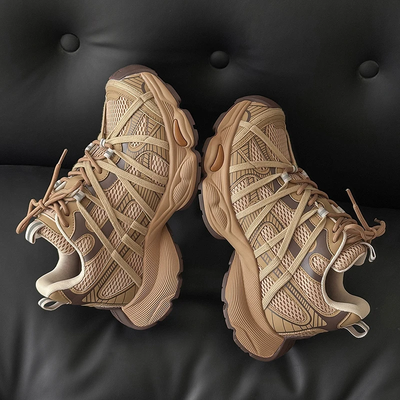 7CM老爹鞋子男女同款2025秋季新款百搭复古炸街小众休闲运动鞋潮