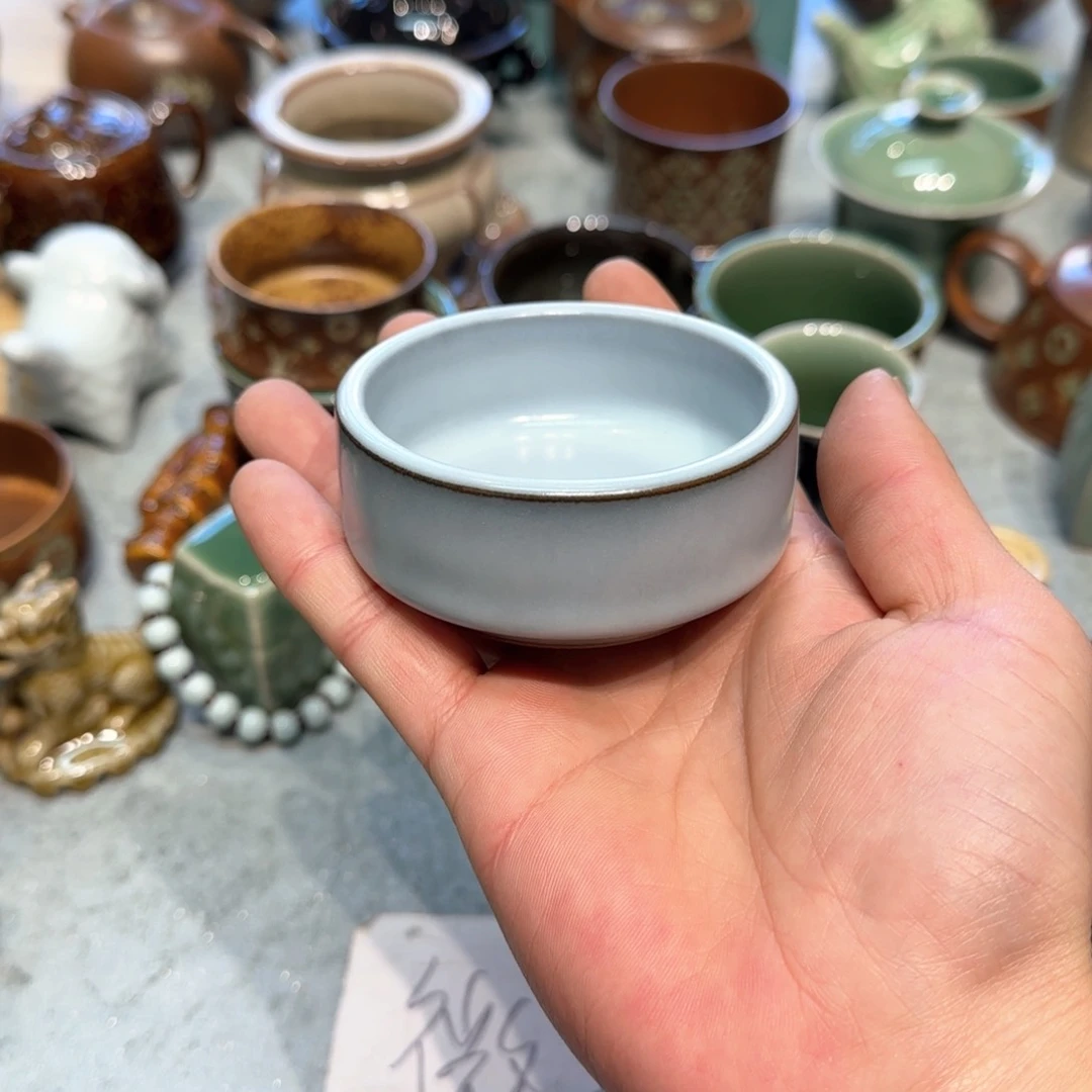 小金茶具青瓷茶器