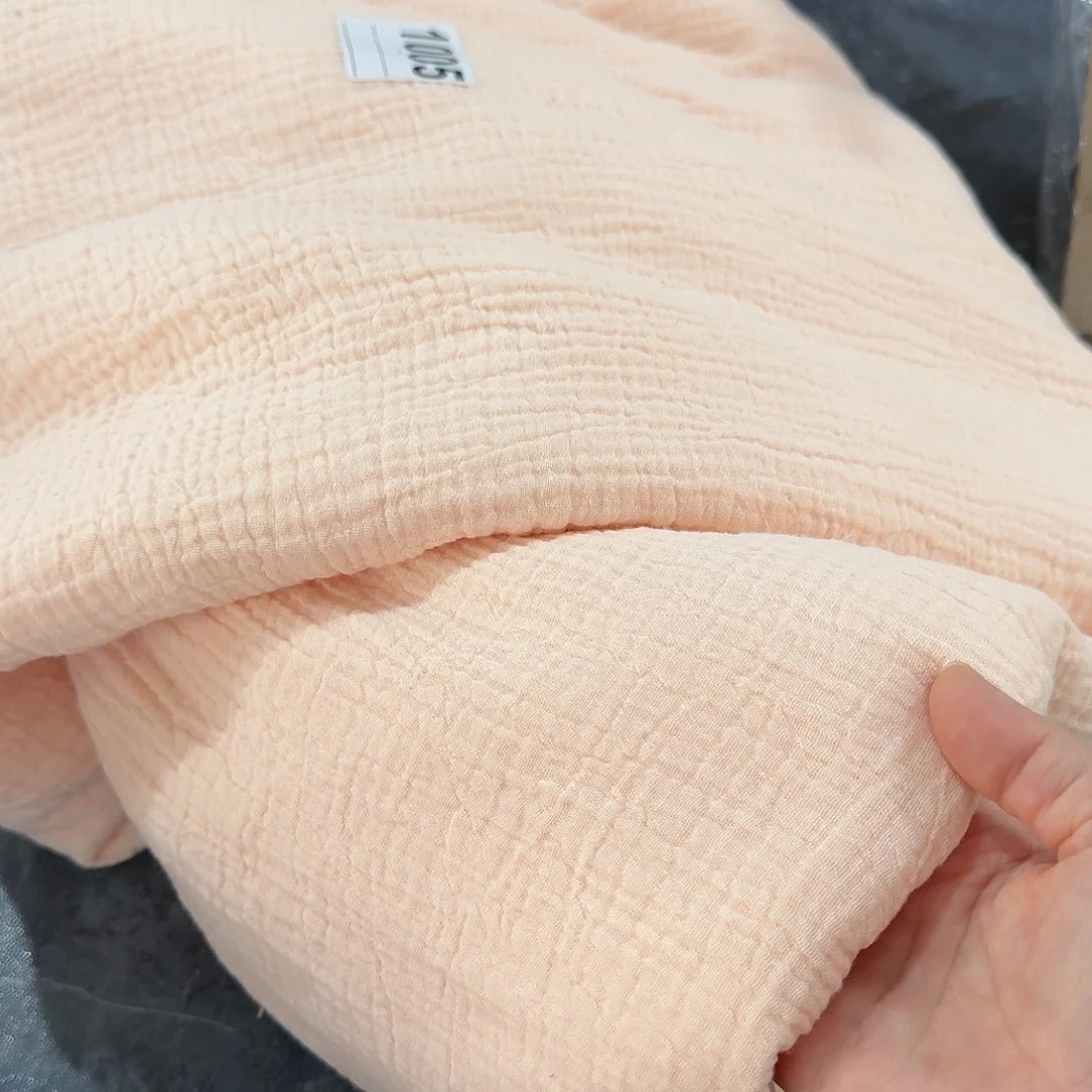 一米价品牌纯棉双层纱1.4米宽