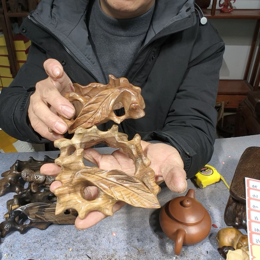 刺猬紫檀（非洲黄花梨）泉*斋30