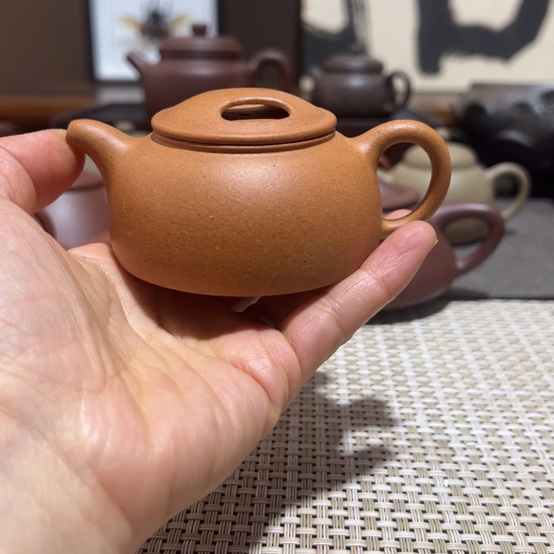 紫砂茶壶小牛盖黄888888