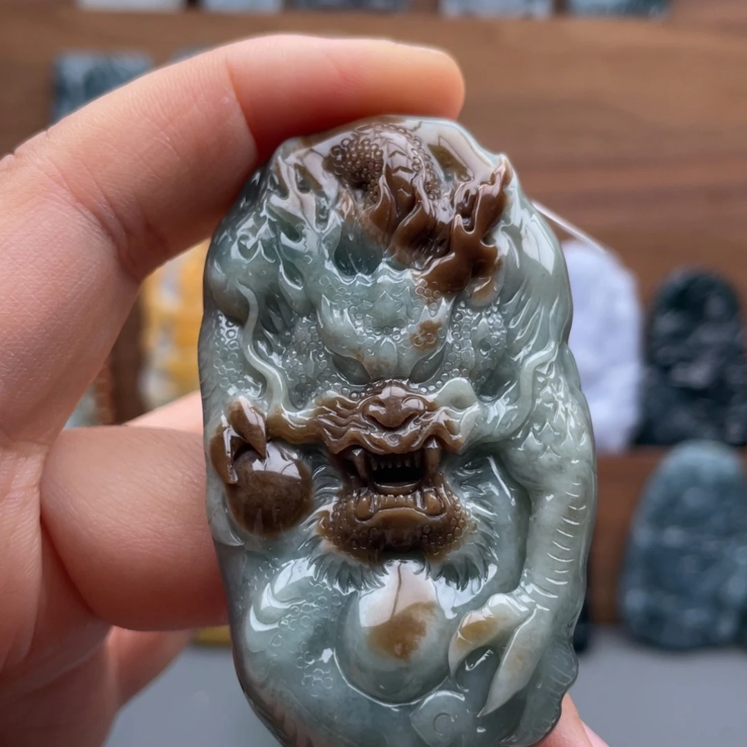 翡翠未镶嵌颈饰天然翡翠