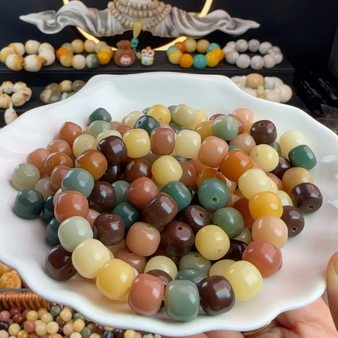 菩提根/象牙果吊坠卡11玫瑰庄园汉堡珠100卡牌➕20备珠