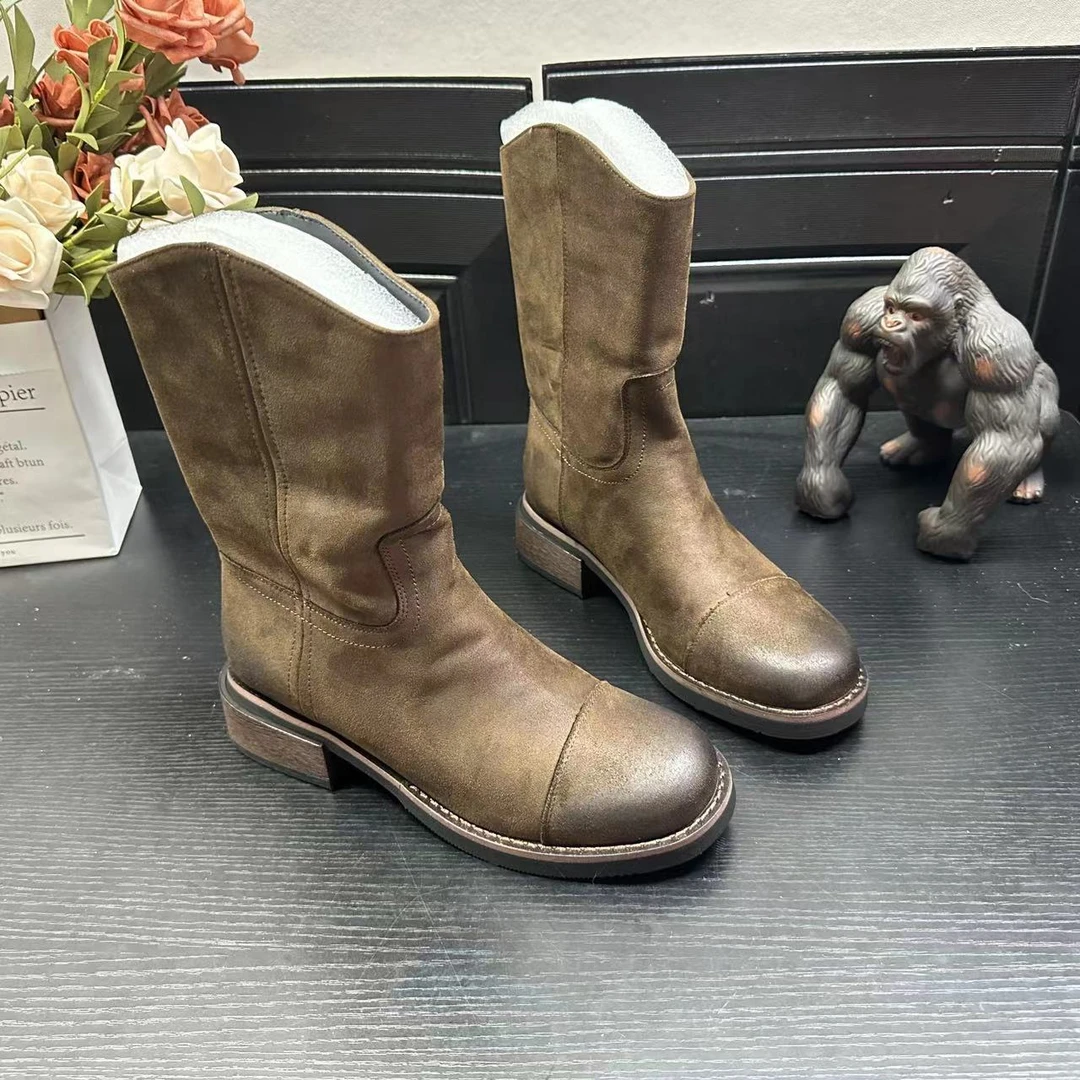 冬季新款韩版百搭时尚女士马丁靴厚底增高瘦瘦靴子X检 153