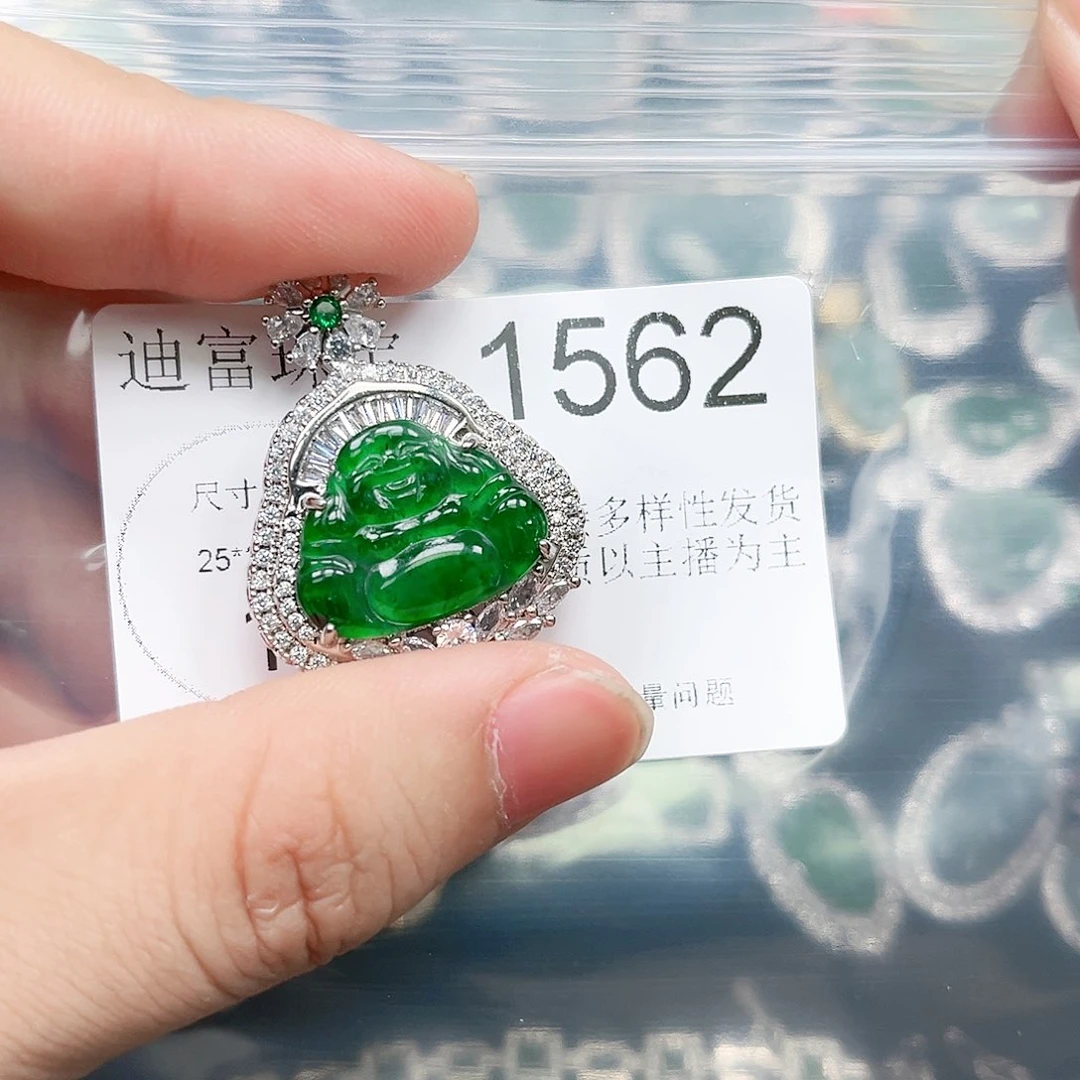 翡翠颈饰未镶嵌翡翠1562