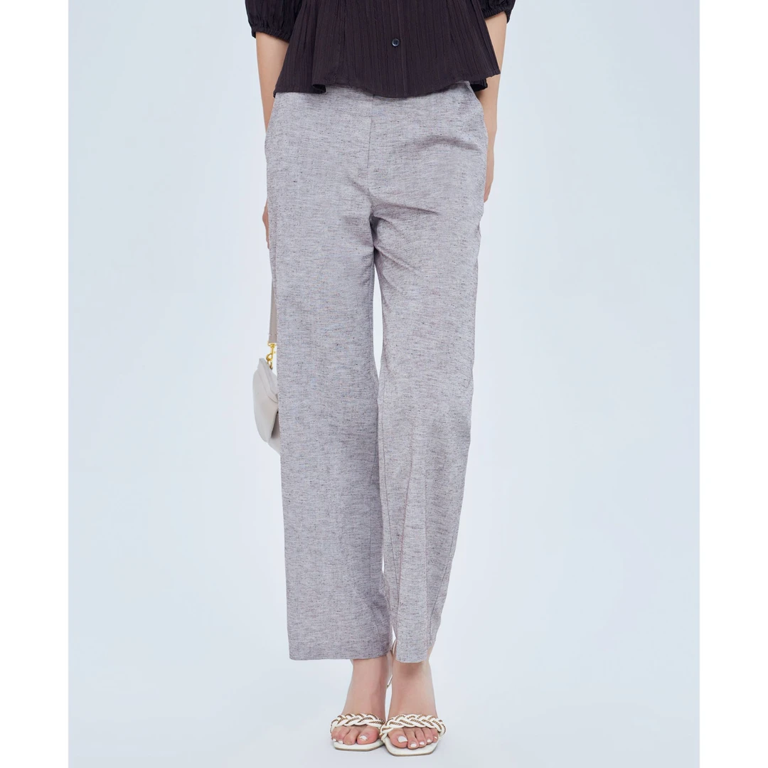 【专属】FINITY 洋气简约休闲裤高腰裤子 F20XC7142K