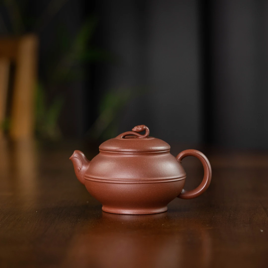 【珽乔组合】【范家壶庄】巳巳如意 蒋梦迪制 底槽清  190cc 紫砂壶