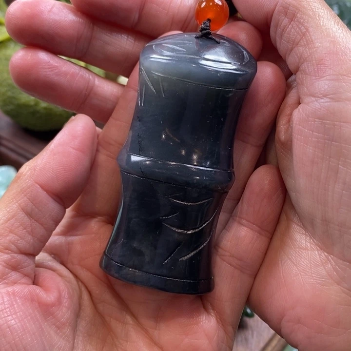 蛇纹石玉未镶嵌手把