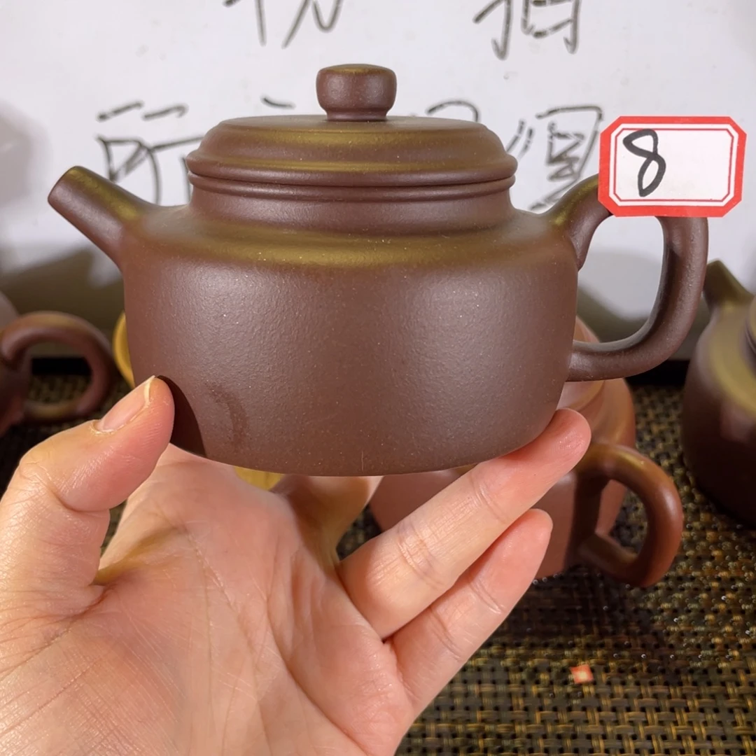 紫砂茶壶德钟全手