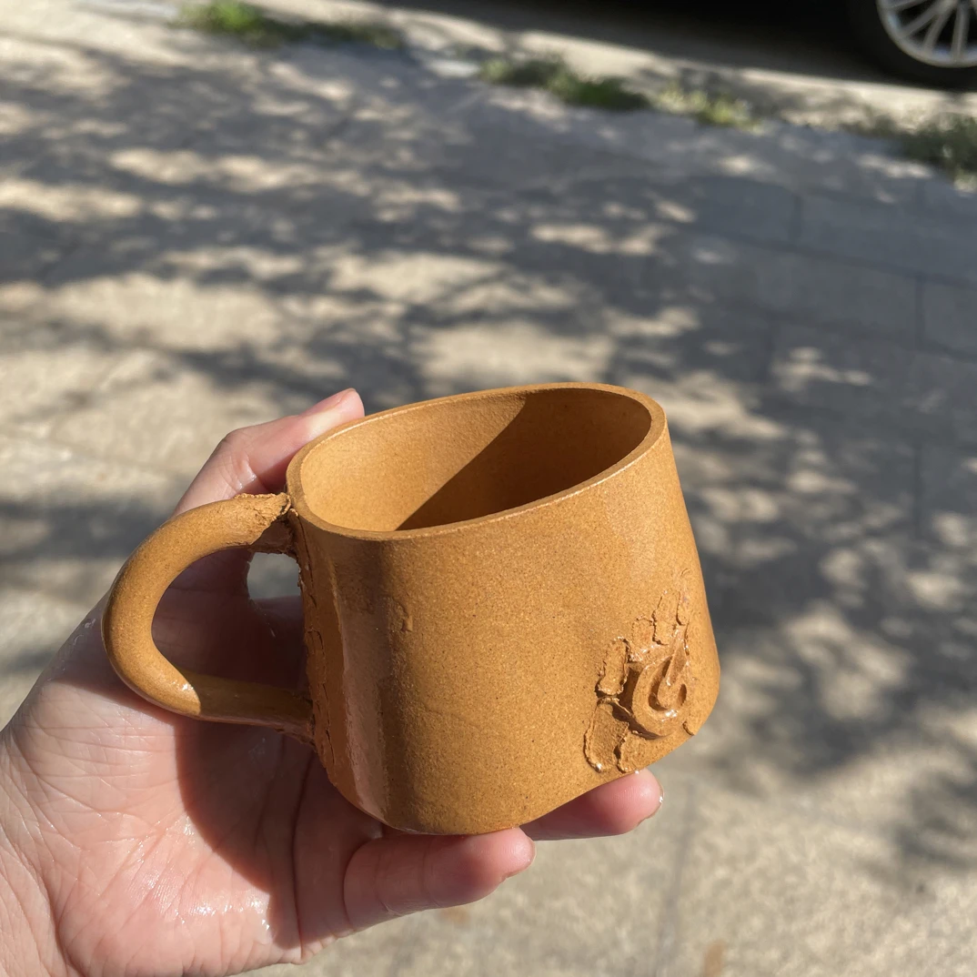 老料黄金段泥230CC全手工松杯