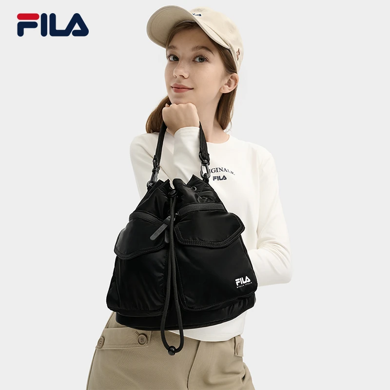 斐乐女包挎包潮流双肩包两背简约新款休闲运动斜挎包F13W519175F