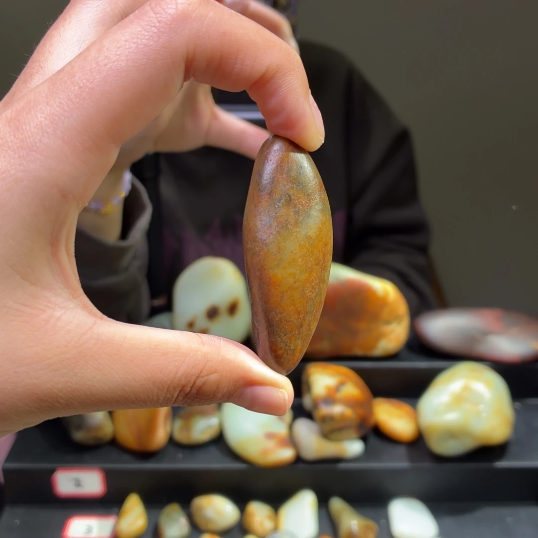 和田玉未镶嵌挂件41.2