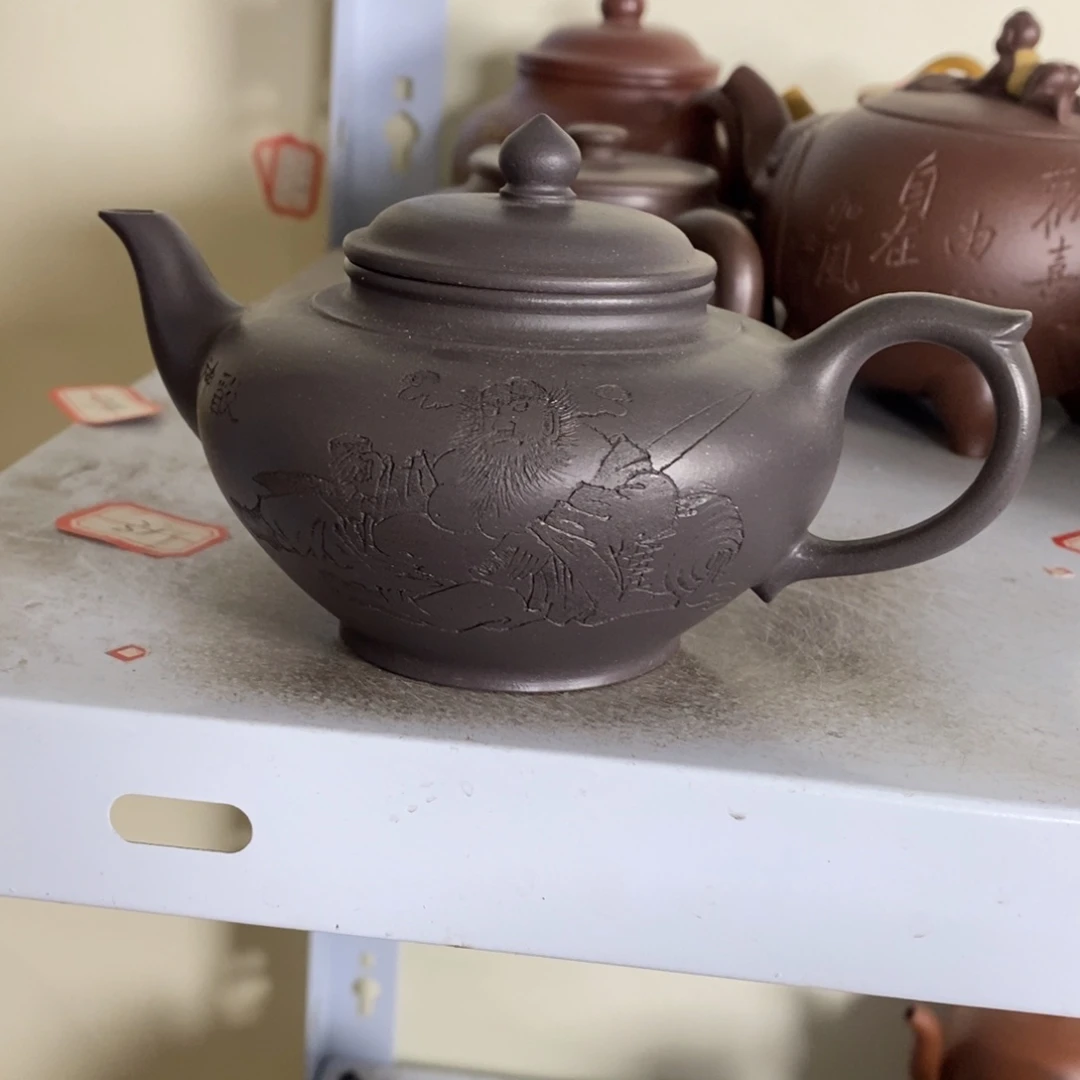 紫砂茶壶原矿手工74