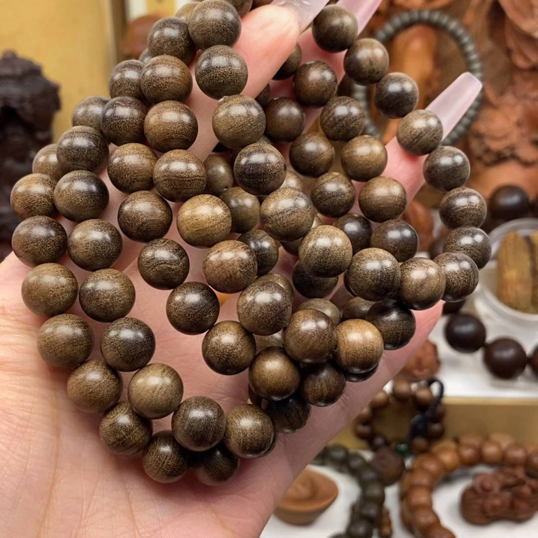 手串/手链檀香木迈索尔老山檀香1.0沉水奶香，瑕