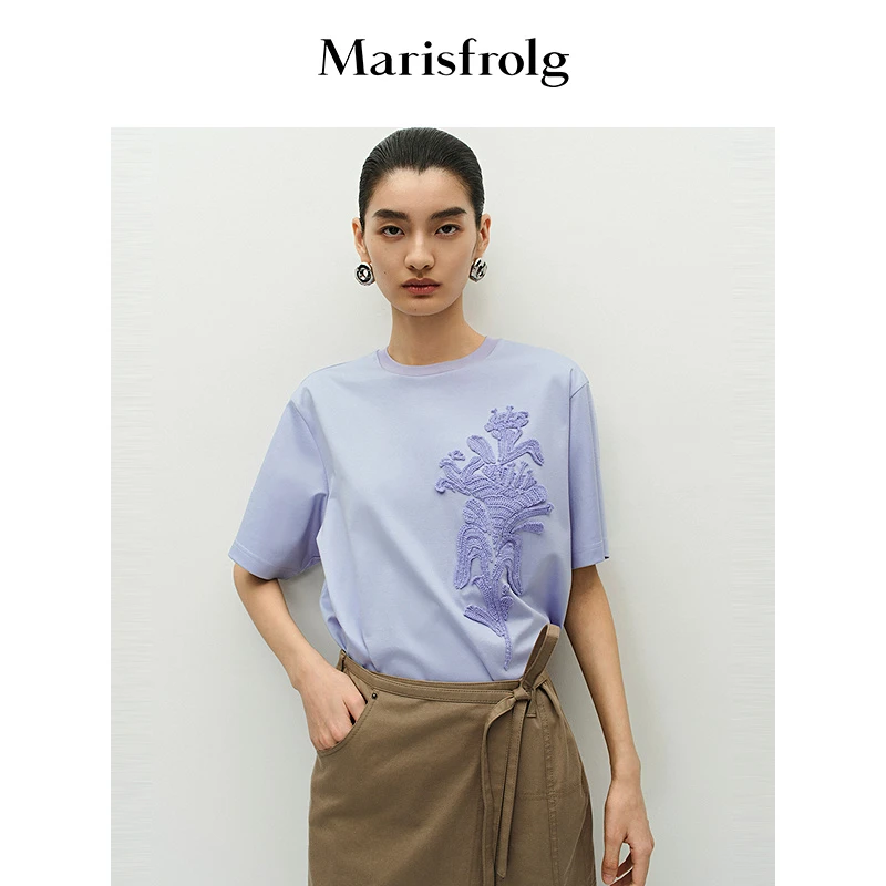 Marisfrolg玛丝菲尔T恤A1FZ26507