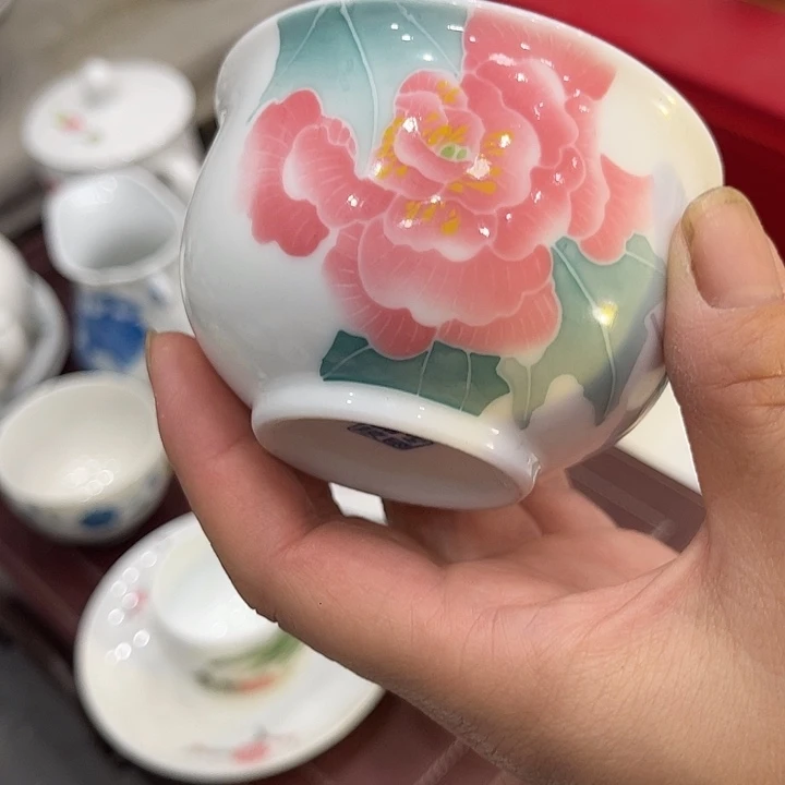 醴陵厂瓷微瑕慎拍