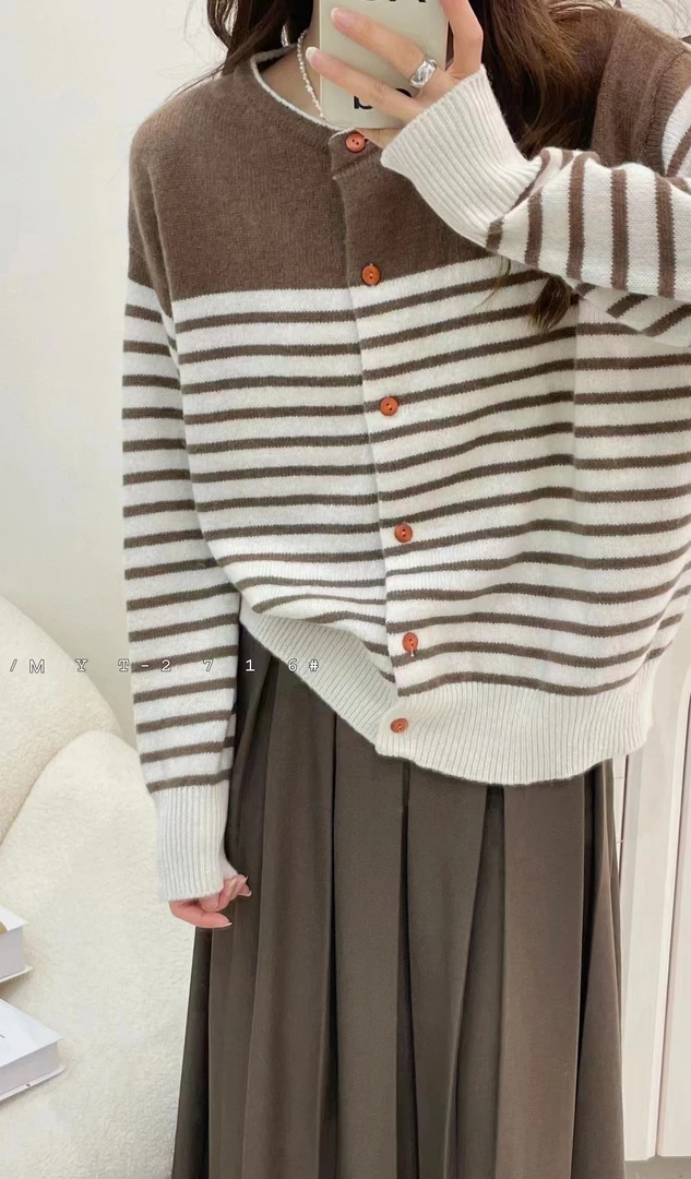 【丹丹甄选】200-299号律动莫兰迪清凉女士针织毛衫线衫开衫百搭