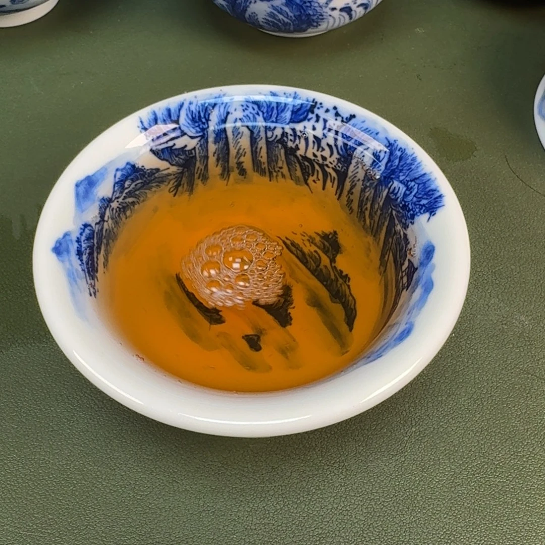 陶景德镇纯手绘茶具圆圆268