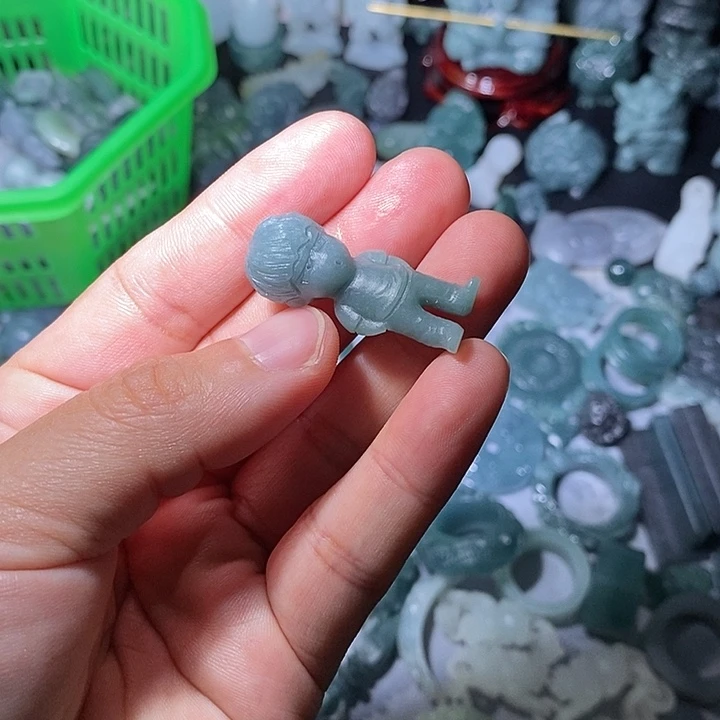 定制翡翠未镶嵌毛