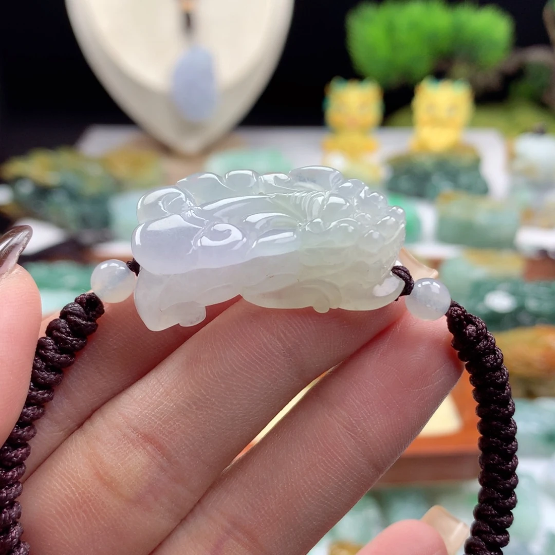 翡翠未镶嵌颈饰翡翠貔貅01