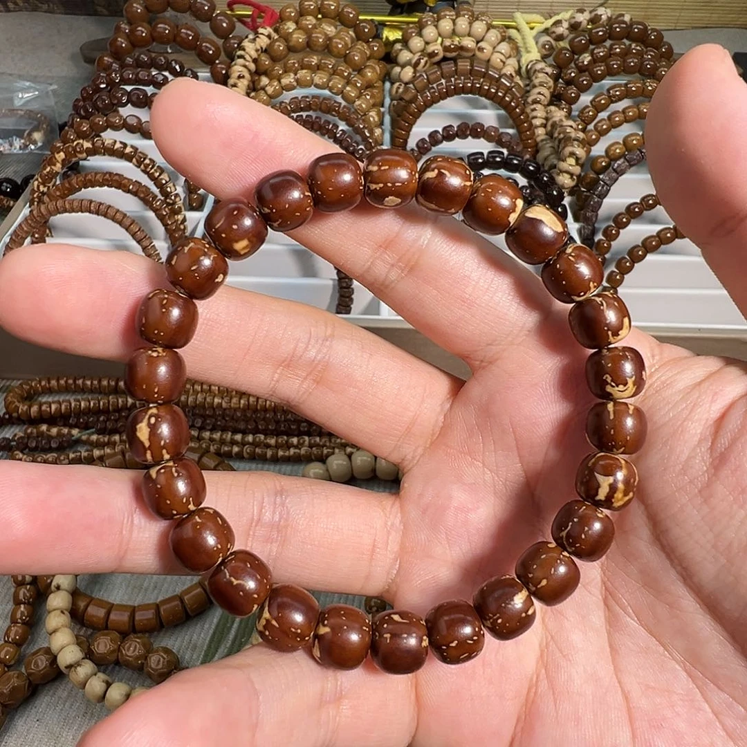 手串紫金鼠9花皮实心