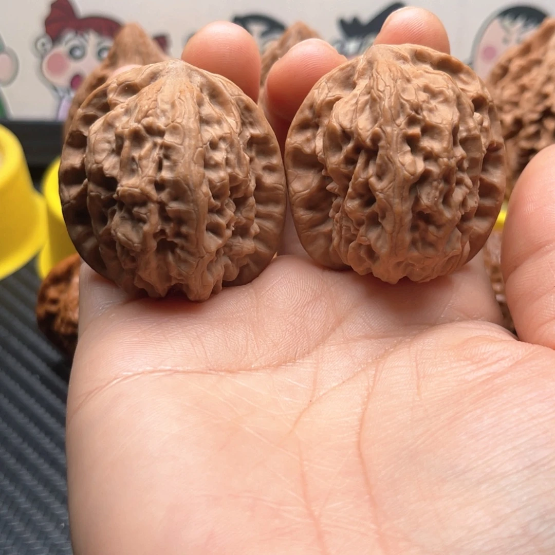 吊坠文玩核桃40全品野狼