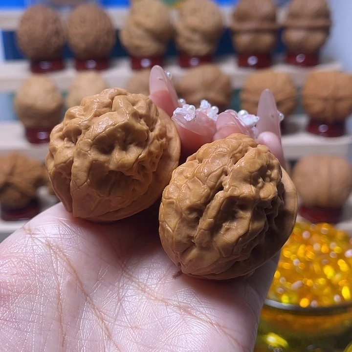 吊坠文玩核桃水晶36
