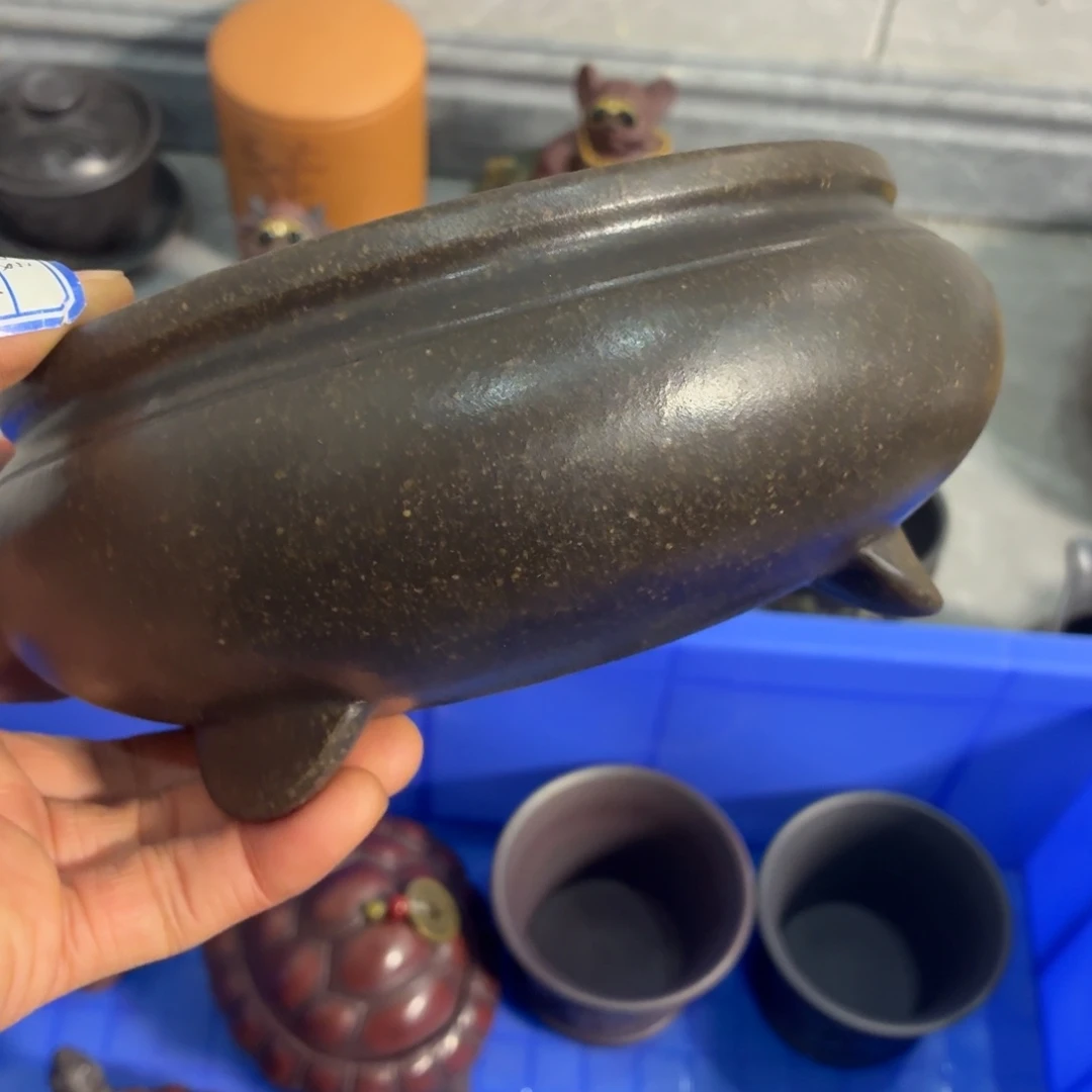 紫砂茶杯瑕疵不退不换介意勿拍