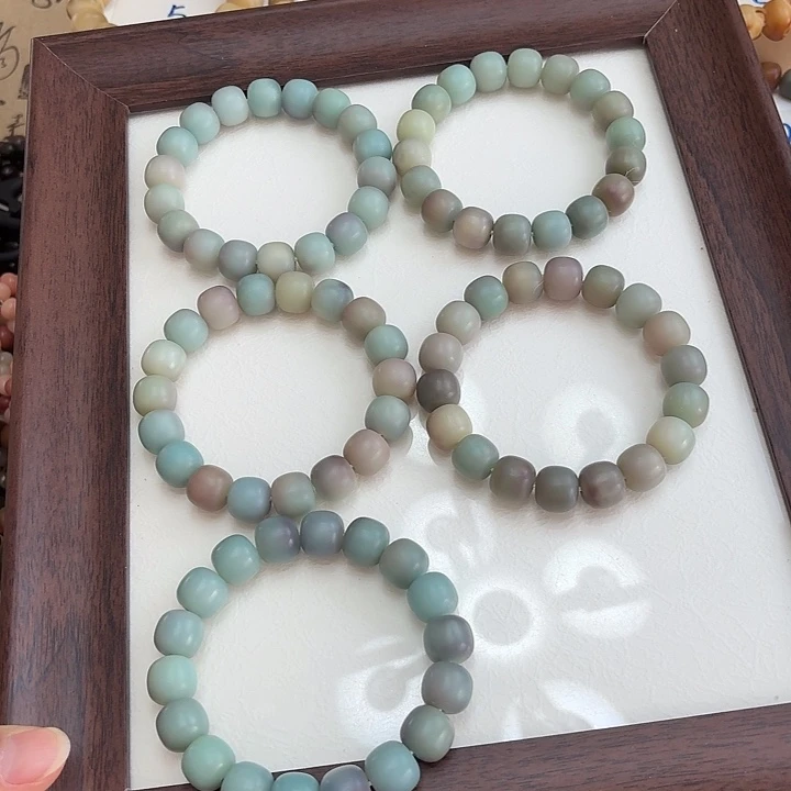 菩提根/象牙果手串卡14冰雪奇缘桶珠