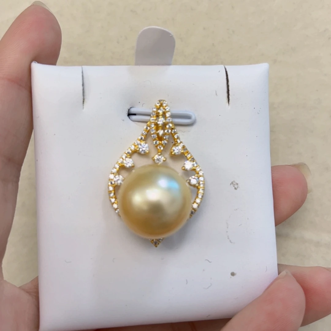 【闪购商品】海水珍珠颈饰银S925镶嵌
