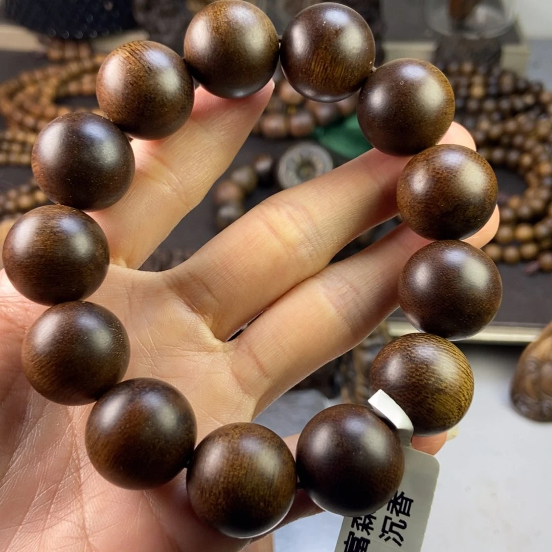 沉香手串凡**子富森红土